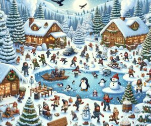 Parker Penguin's Winter Wonderland Journey