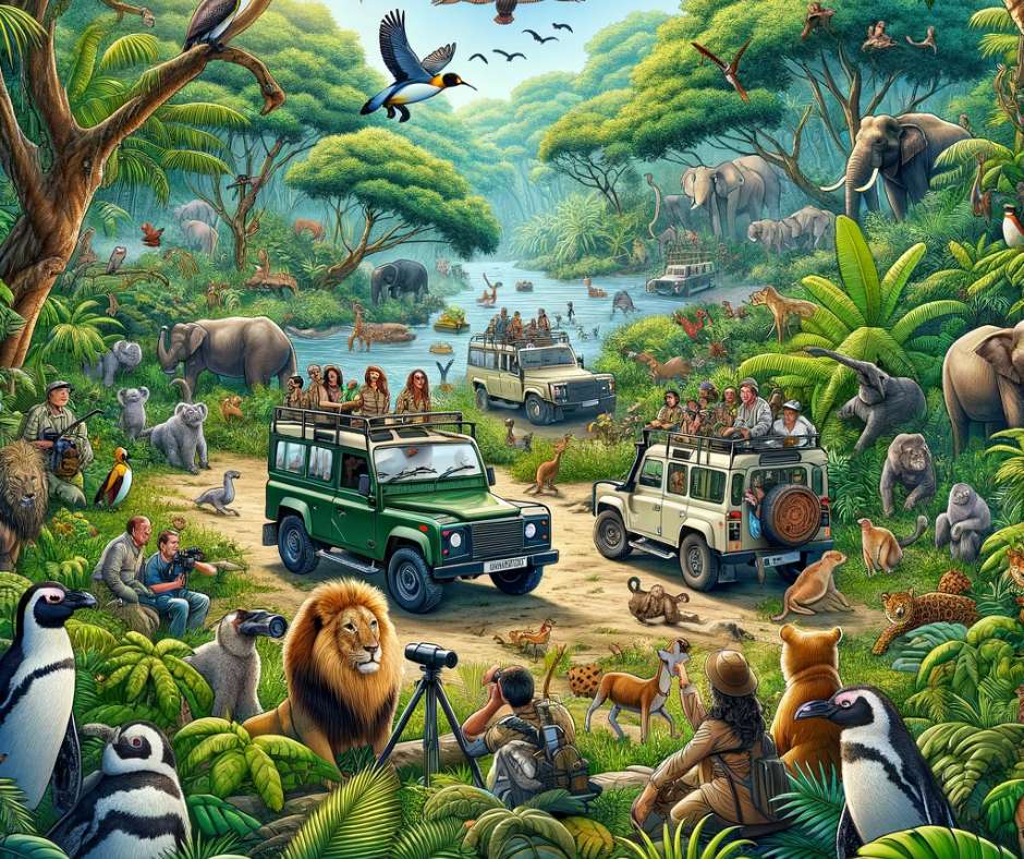 Penguin Adventures Jungle Safari
