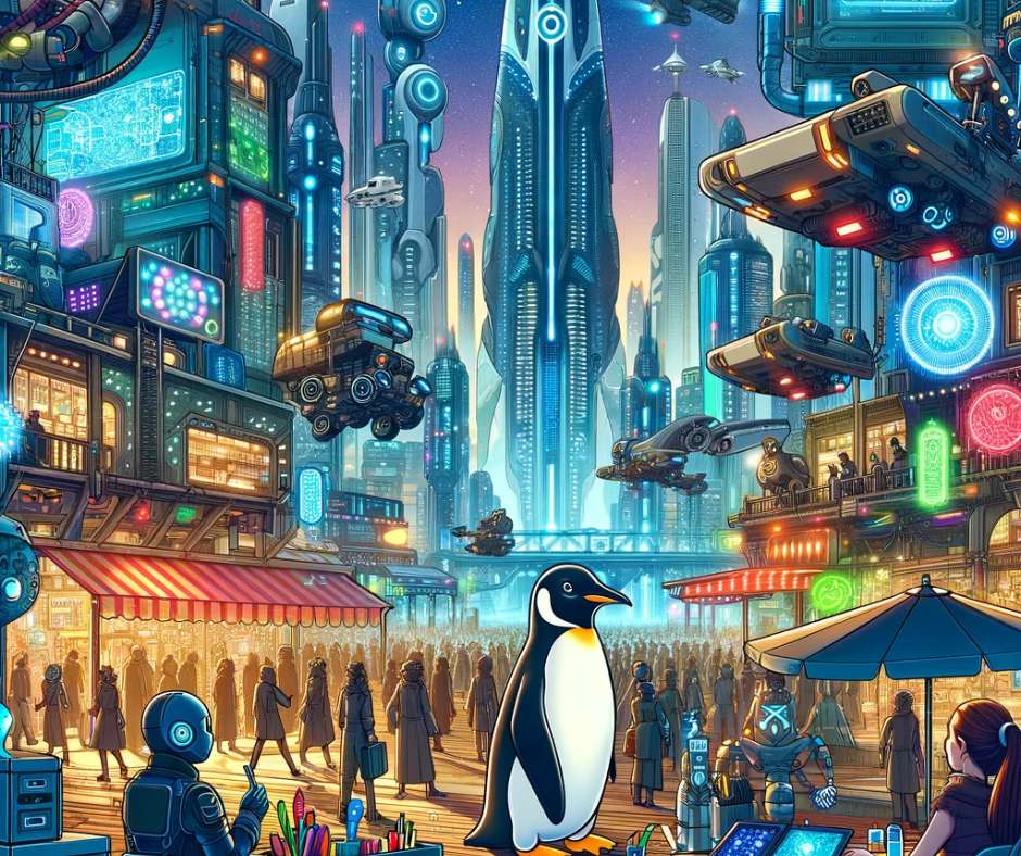 Penguin Adventures Tomorrow Land